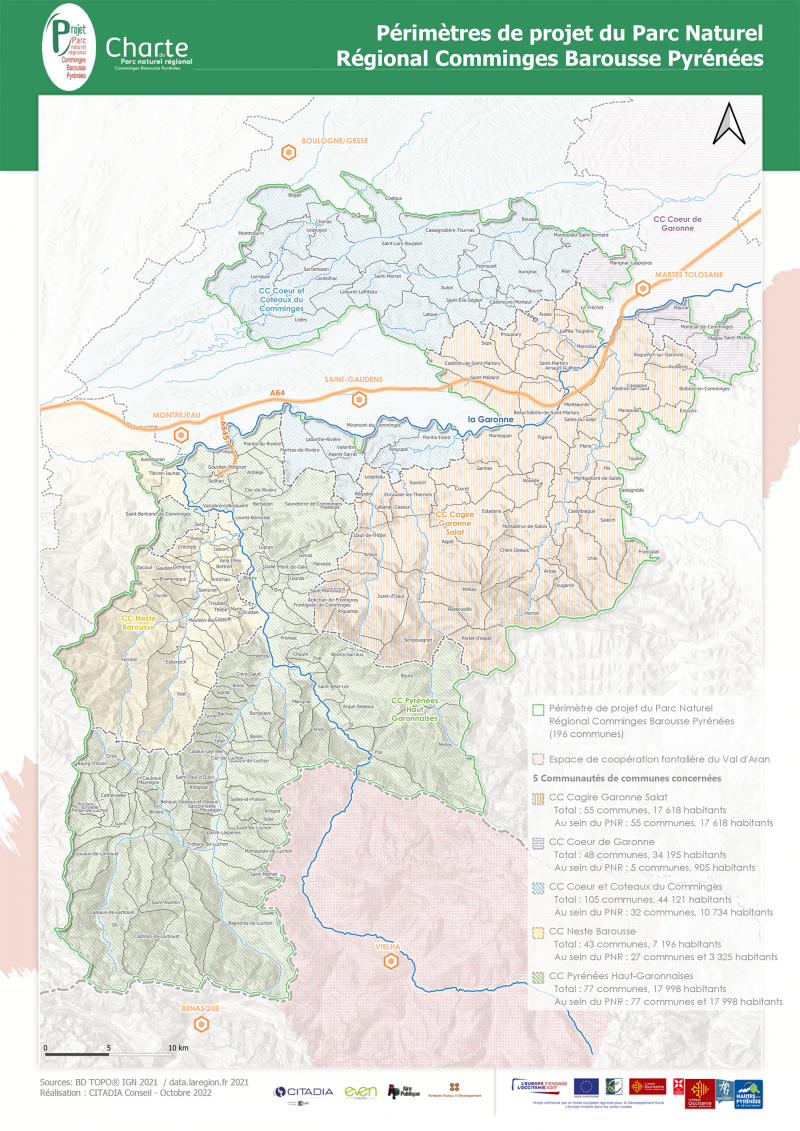 PNR Carte Administrative